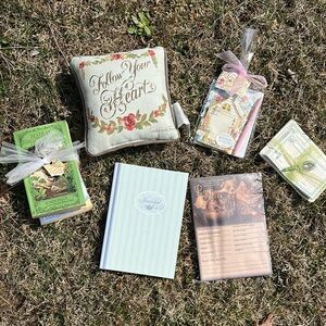 Victorian Mystery Book with Tulle Wrap